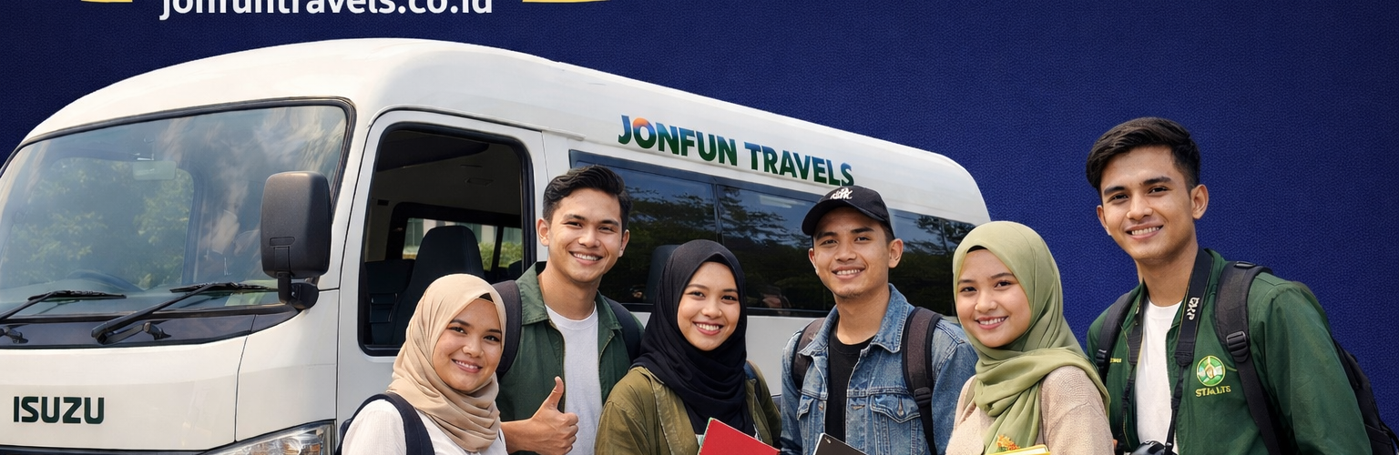 sewa elf Bogor PT Join Fun Travels