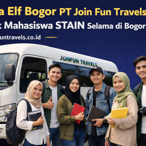 sewa elf Bogor PT Join Fun Travels